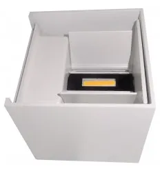 Aplica Led Alba 6W Alb Cald De Perete Exterior 606