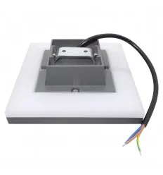 Aplica Led Patrata 10W Lumina Indirecta IP44 Alb Cald 201662