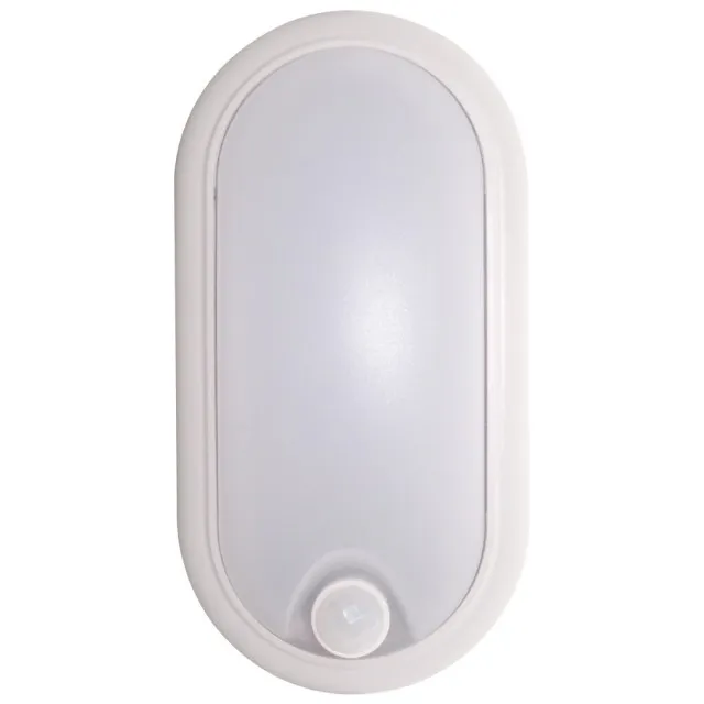 Aplica Led 8W Ovala Ip65 Cu Senzor De Miscare - 1