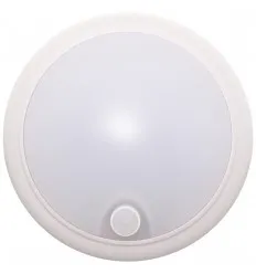 Aplica Led 15W Rotunda Ip65 Cu Senzor De Miscare