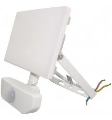 Proiector Led 20W Alb Cu Senzor De Miscare IP65 Deco