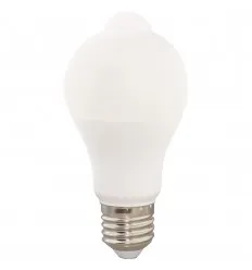 Bec Led E27 9W Alb Rece Cu Senzor De Miscare