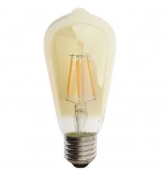 Bec Led Amber E27 4W ST58 2500K