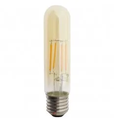 Bec Led Filament Amber E27 4W T30x126 2500K