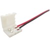 Clema Conector Banda LED 8Mm 2835 Cu Cablu 15Cm  2