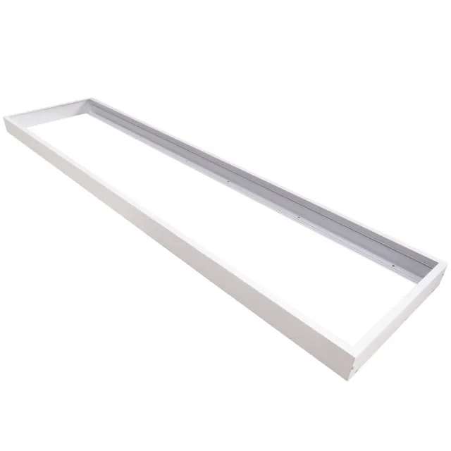 Rama Alba Montaj Aplicat Panou Led 30X120Cm - 1