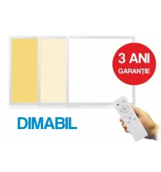 Panou Led Dimabil 36W 60X60Cm Alb Rece Natural Cald Cu Telecomanda