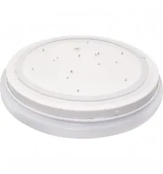 Plafoniera Slim Led 12W Rotunda Alb Rece