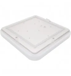 Plafoniera Slim Led 32W Patrata Alb Rece