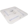 Plafoniera Slim Led 24W Patrata Alb Rece  3