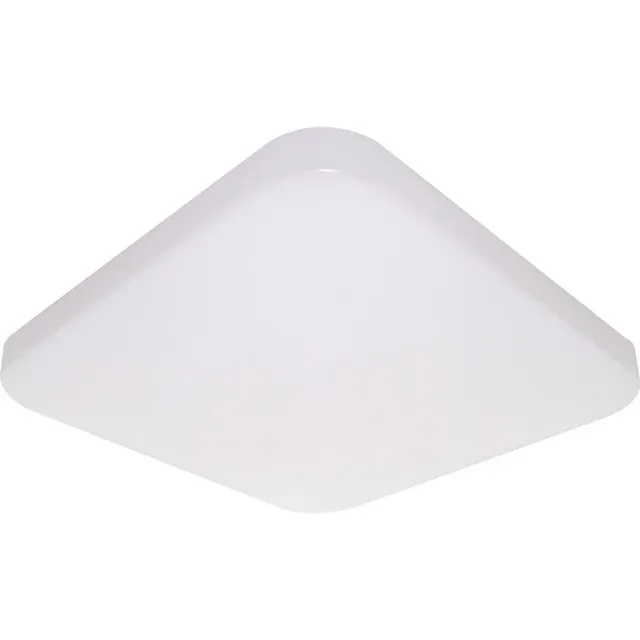Plafoniera Slim Led 18W Patrata Alb Rece  1