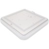Plafoniera Slim Led 18W Patrata Alb Rece  2