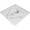Plafoniera Slim Led 18W Patrata Alb Rece  3