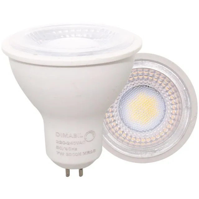 Bec Led MR16 GU5.3 7W Dimabil 220V  1