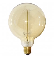 Bec Vintage E27 35W Glob G125 Alb Cald