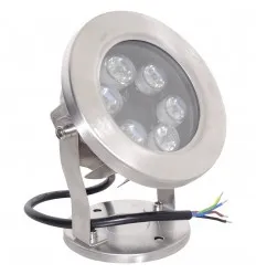 Spot Led 6W Rgb Pentru Piscina Sau Fantana Ip68 12V