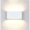 Aplica Led 2x6W Alba Pentru Perete Ip65 Alb Cald - 5