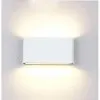 Aplica Led 2x6W Alba Pentru Perete Ip65 Alb Cald - 5