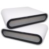 Aplica Led 2x3W Alba Pentru Perete Ip65 Alb Cald - 1