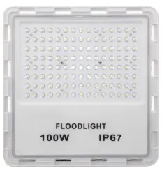 Proiector Led Alb 100W Smd Ultra Slim Alb Natural