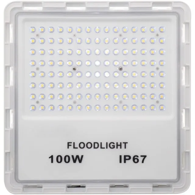 Proiector Led Alb 100W Smd Ultra Slim Alb Natural - 1