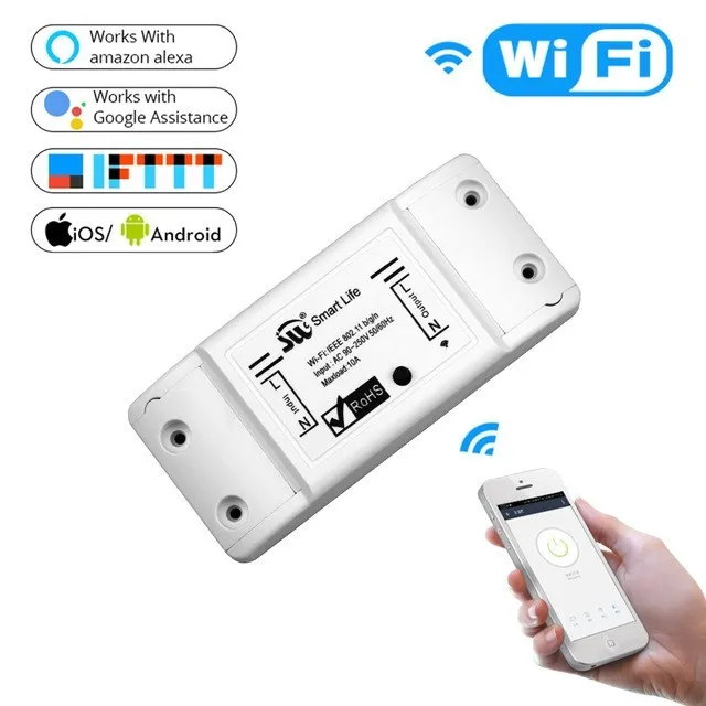 Intrerupator Wi-Fi 2200W Android Ios Smart Life - 1