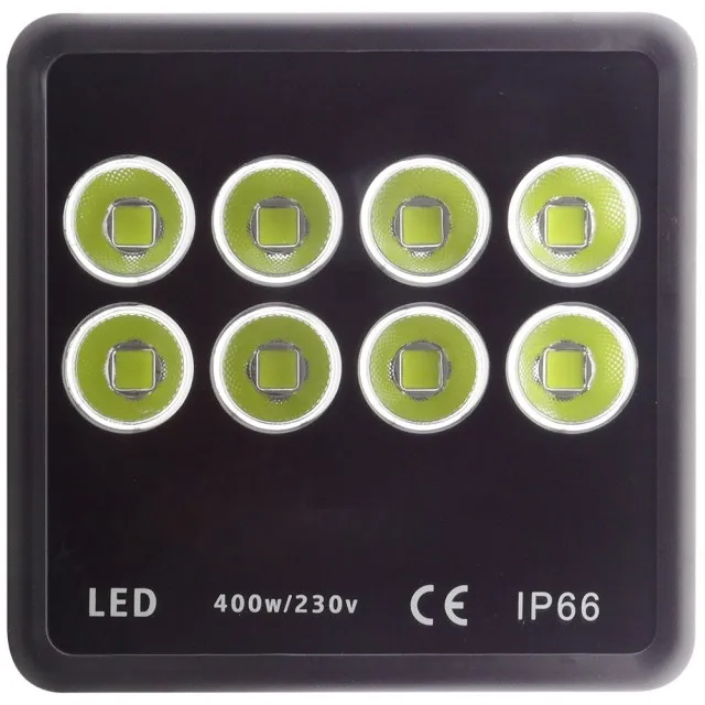 Proiector Led 400W 8X50W Alb Rece - 1