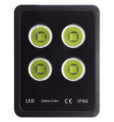 Proiector Led 200W 4X50W Alb Rece IP66