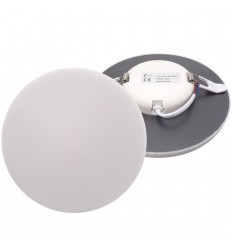 Spot Led 22W Rotund Alb Rece Convertibil Luna