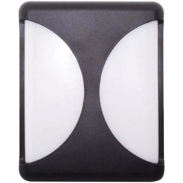 Aplica Led Bat Neagra 24W Ip65 Alb Rece 14BD - 1