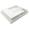 Aplica Led Bat Alba 20W Ip65 Alb Rece 6148 - 3