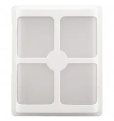 Aplica Led Bat Alba 20W Ip65 Alb Rece 2254