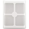Aplica Led Bat Alba 20W Ip65 Alb Rece 2254 - 1