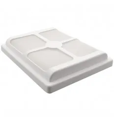 Aplica Led Bat Alba 20W Ip65 Alb Rece 2254