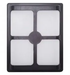 Aplica Led Bat Neagra 20W Ip65 Alb Rece 3722