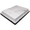 Aplica Led Bat Neagra 20W Ip65 Alb Rece 3722 - 3