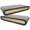 Aplica Led 2x6W Neagra Pentru Perete Alb Cald 7868 - 1