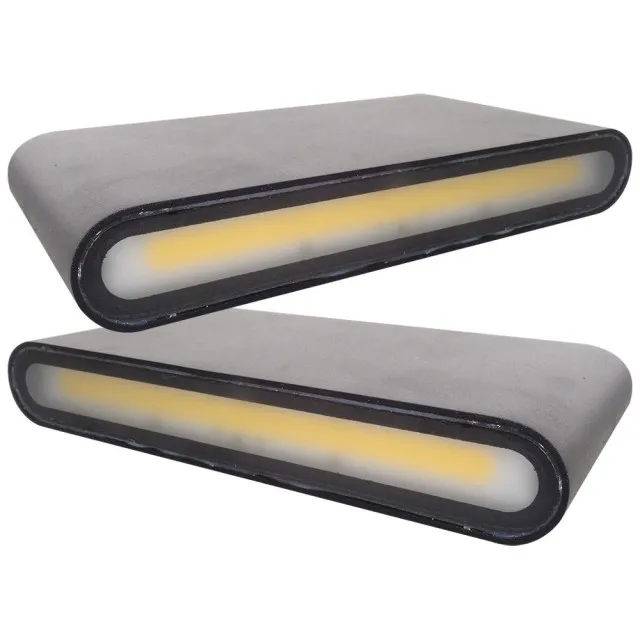 Aplica Led 2x6W Neagra Pentru Perete Alb Cald 7868 - 1