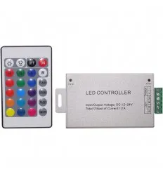 Controler Banda Led Rgb 12A Cu Telecomanda 24