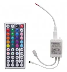 Controler 6A 72W Cu Telecomanda 44 Taste Pentru Banda Led RGB 12V