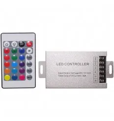 Controller Banda Led Rgb 30A 360W Cu Telecomanda 24 Taste