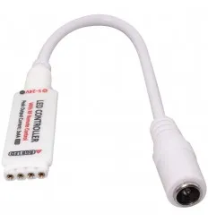 Mini Controler RGB 12A 144W 12V Cu Telecomanda RF 10 Taste Pentru Banda LED