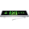 Lampa Iluminat Siguranta Exit Sageata Sus - 2 Fete - 4