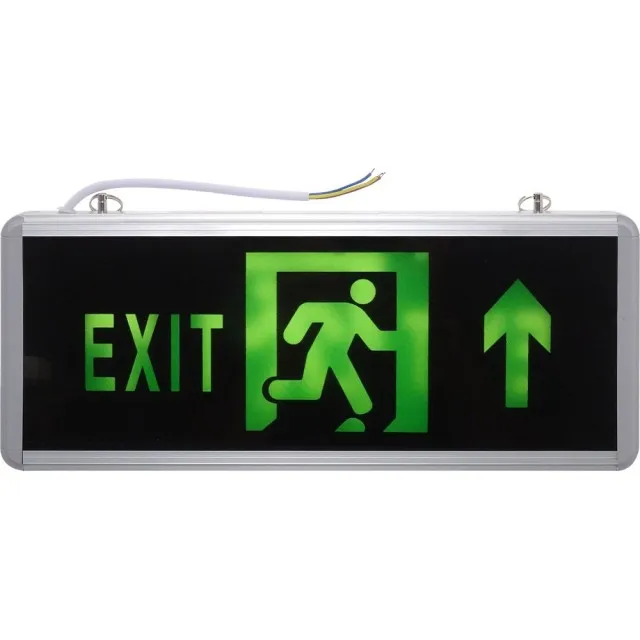 Lampa Led Iluminat Siguranta Exit Sageata Sus  1