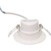 Spot Led Rotund 5W Ip44 Alb Rece Reglabil Cu Rama Alba  4