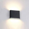 Aplica Led Perete 2x3W Alb Cald Ip65 Iluminat Sus Jos  3