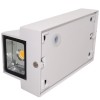 Aplica Led 10W Alba De Perete Exterior Cu Alb Cald 1766 - 2