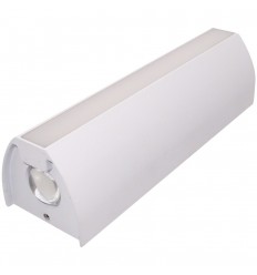 Aplica Led 20W Alba De Perete Exterior Cu Alb Cald 0899