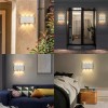 Aplica Led Perete 6W Alba Iluminare Sus /Jos Exterior Alb Cald 6219  4