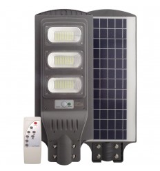 Lampa Solara Led 90W Cu Senzor Si Telecomanda Ir